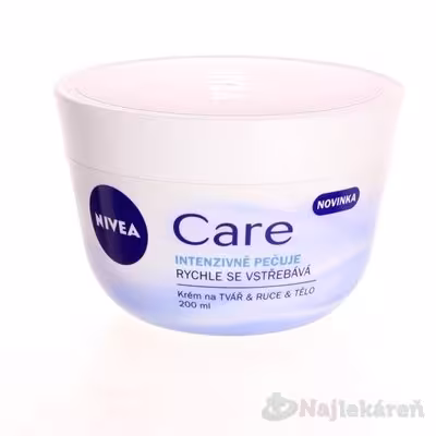 Nivea Care výživný krém 200 ml
