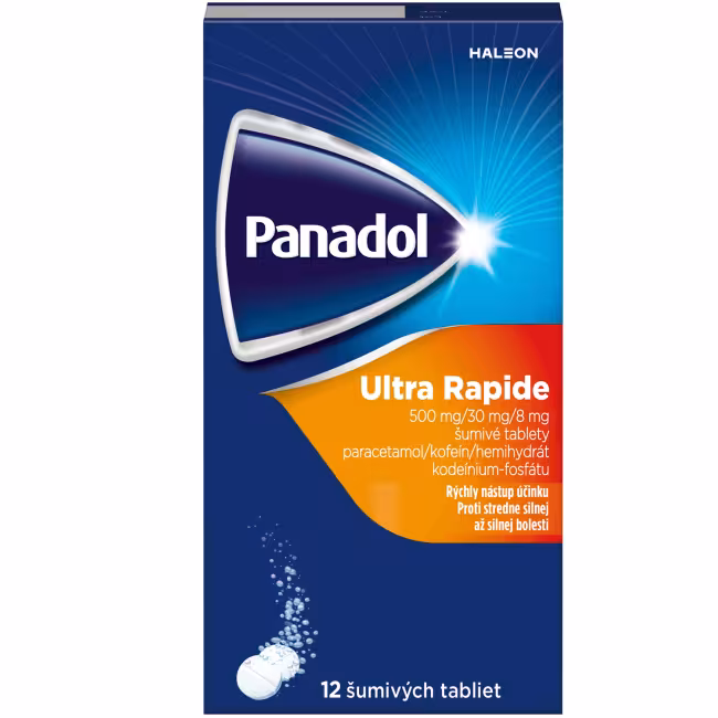 Panadol Ultra Rapide 12 šumivých tabliet