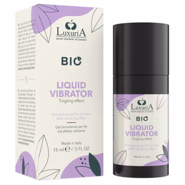 Intimateline Luxuria BIO - tekutý vibračný gél pre ženy (15 ml)