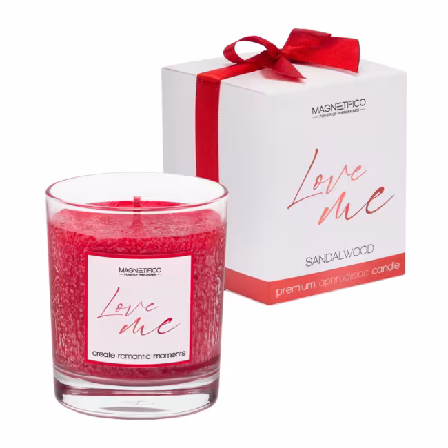 Svíčka Love me - Sandalwood