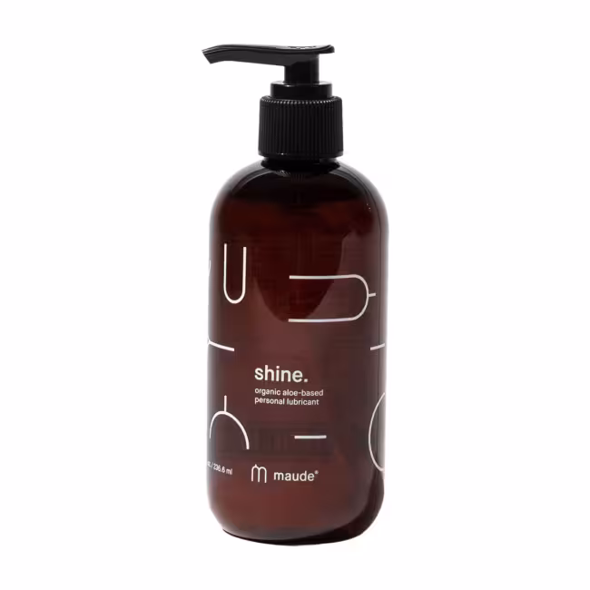 Lubrikačný gél Maude SHINE Organic Aloe Vera 236 ml