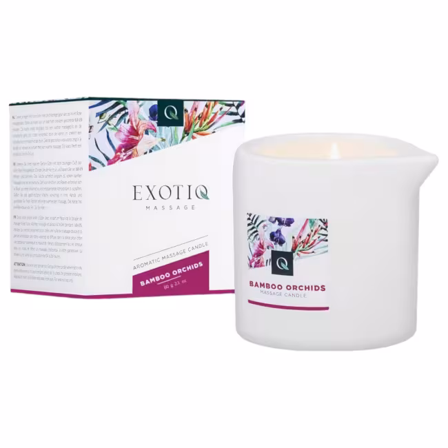 Exotiq Bamboo Orchids - masážna sviečka (60 g)