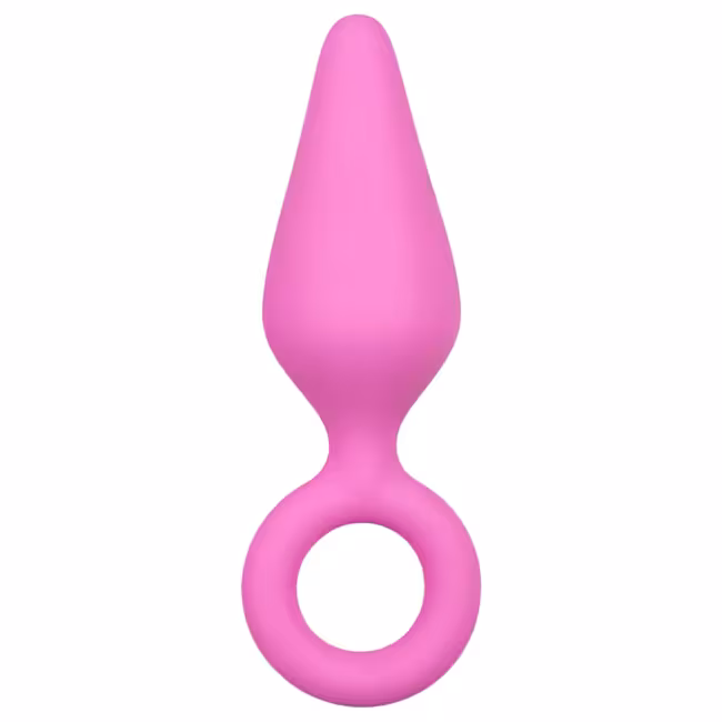 Easytoys - análny kolík - malý, ružový, silikón