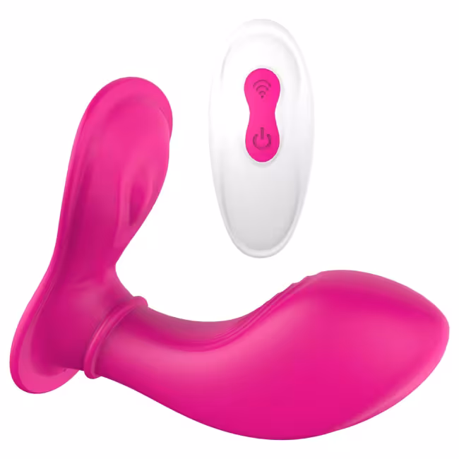 Dreamtoys Essentials - Vibračné nohavičky na stimuláciu bodu G (magenta)