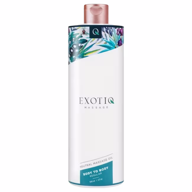 Exotiq - masážny olej na telo - dlhotrvajúci efekt - 500ml