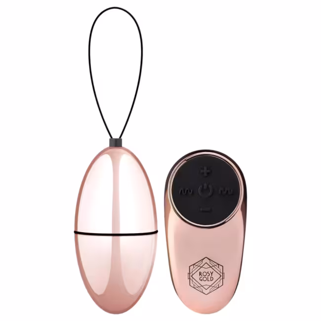 Rosy Gold - vibračné vajíčko - vodeodolné - rosegold