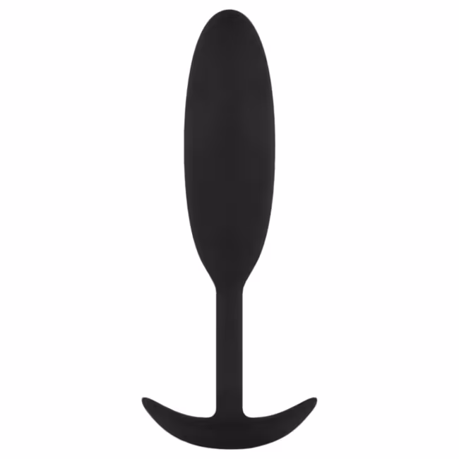 EasyToys Heavy Fulfiller - análny kolík 54 g - malý (čierny)