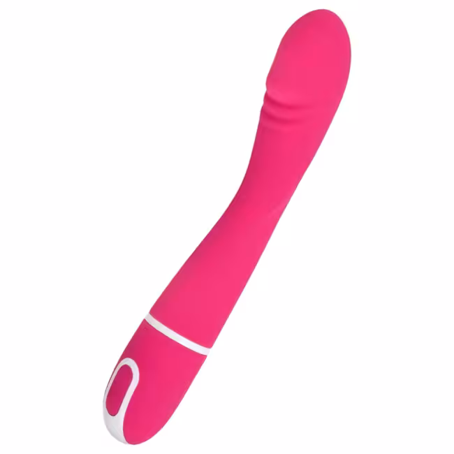 Easytoys - vibrátor na bod G - ružový