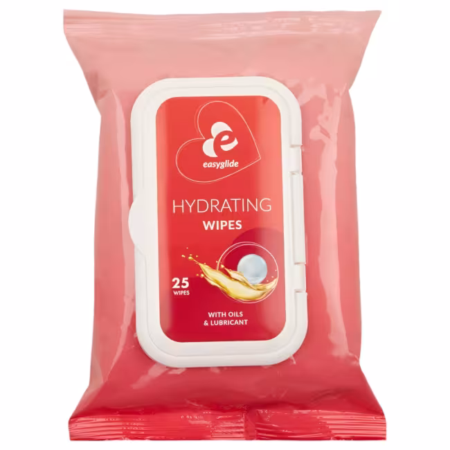 EasyGlide - intím vlhčené obrúsky - hydratačné - 25 ks