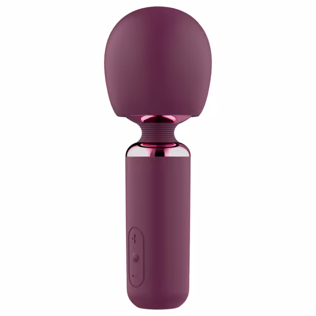 Glam - mini wand vibrátor (fialový)