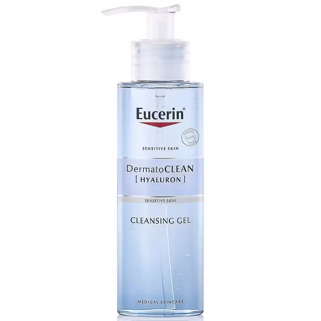 EUCERIN Dermatoclean hyaluron čistiaci gél 200 ml