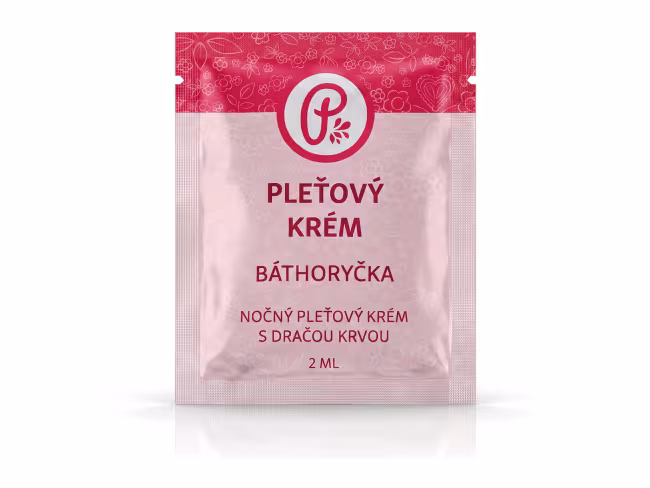 PANAKEIA (Vzorka) BÁTHORYČKA – nočný pleťový krém s dračou krvou 2ml