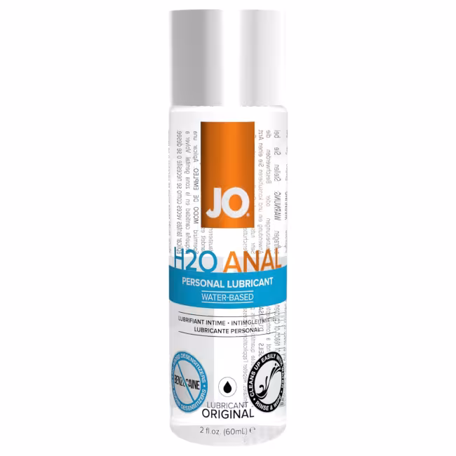 System JO - H2O Anal Original - análny lubrikant na vodnej báze (60 ml)