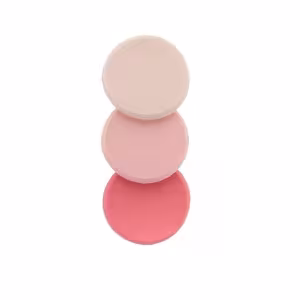 MARIONNAUD ACCESSORIES MY FLAT ROUND SPONGE Sada okrúhlych plochých hubiek na make-up