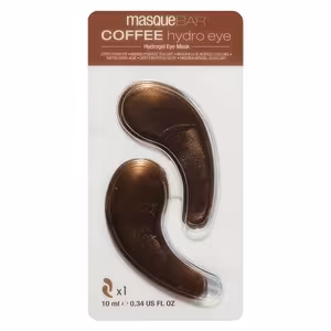 MASQUEBAR COFFEE HYDRO GEL EYE PATCH Hydrogélová očná maska