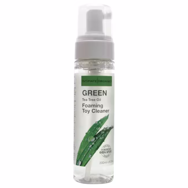 Intimate Earth - čistiaca pena na intímnu hygienu - zelený čaj - 200 ml