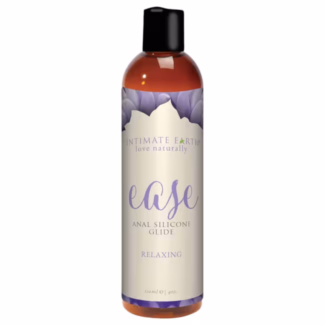 Intimate Earth Ease - análny lubrikant - silikónový, upokojujúci - 120 ml