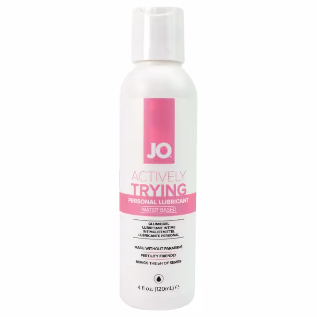 System JO - lubrikant na báze vody na podporu počatia (120 ml)