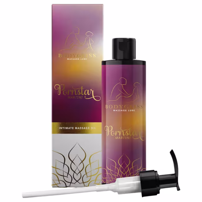 Bodygliss - masážny olej a lubrikant - pornstar martini - 150 ml