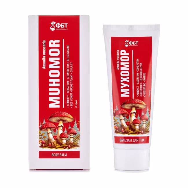 Muchomor telový balzam s extraktom muchotrávky 75 ml