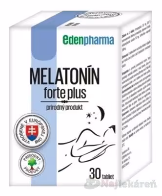 EdenPharma Melatonín Forte plus 30 tabliet