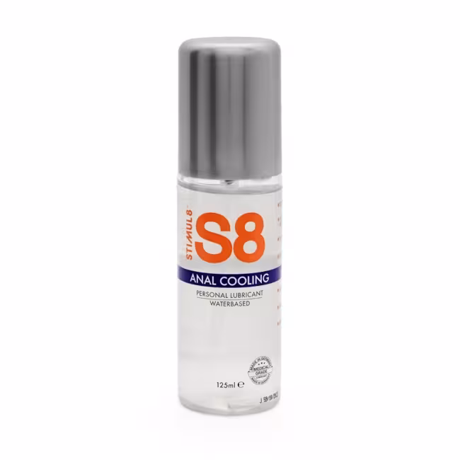 Lubrikačný gél S8 Cooling Anal Lube 125 ml