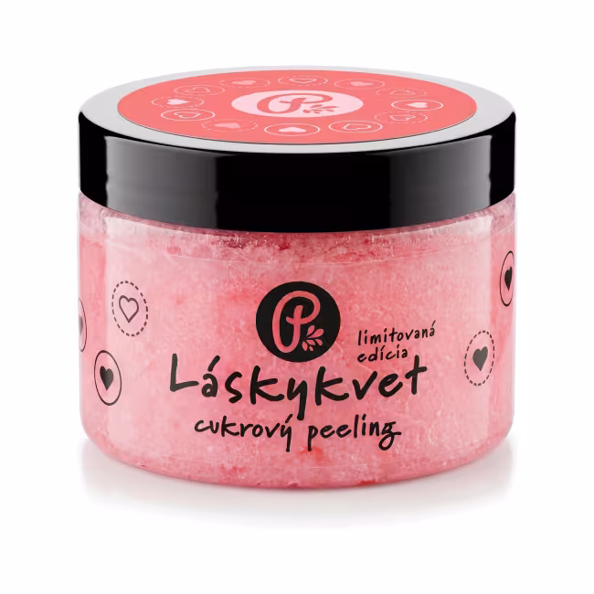 Cukrový telový peeling - Láskykvet 150ml