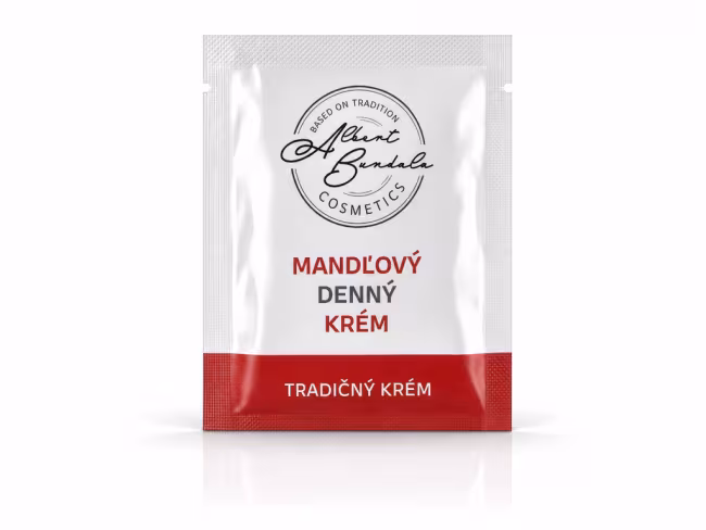 Albert Bundala COSMETICS (Vzorka) Tradičný mandľový denný krém 2ml