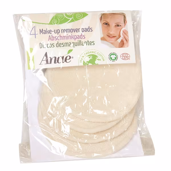 Ecodis Odličovacie tampóny 9 cm z biobavlny, 4 ks