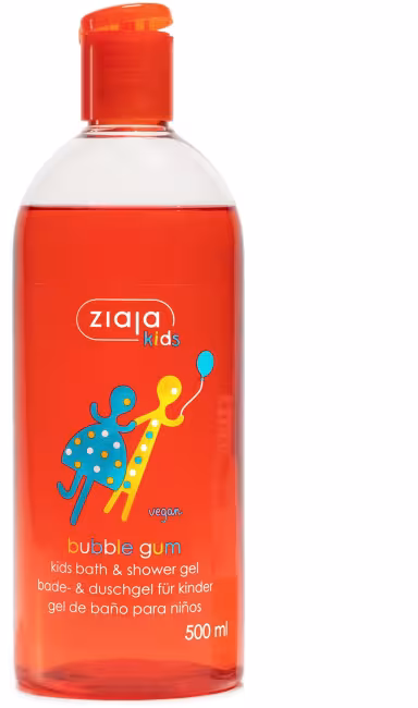 ZIAJA Kids Kúpeľový a sprchovací gél Žuvačka 500 ml