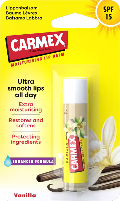 CARMEX Vanilla SPF15 Moisturising Lip Balm 4,25 g
