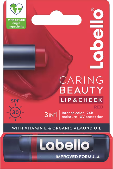 LABELLO Caring Beauty Red 4,8 g