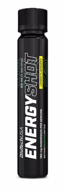 BioTech USA Energy Shot príchuť citrón 25 ml