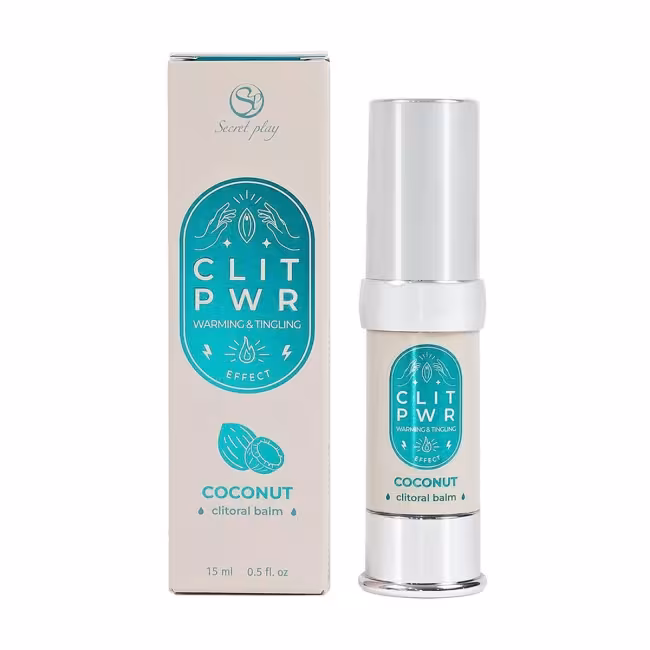 Stimulační balzám na klitoris SECRET PLAY CLIT PWR Coconut 15 ml