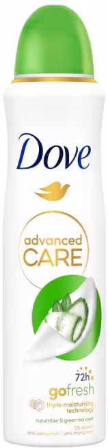 DOVE Go Fresh Uhorka a zelený čaj 150 ml