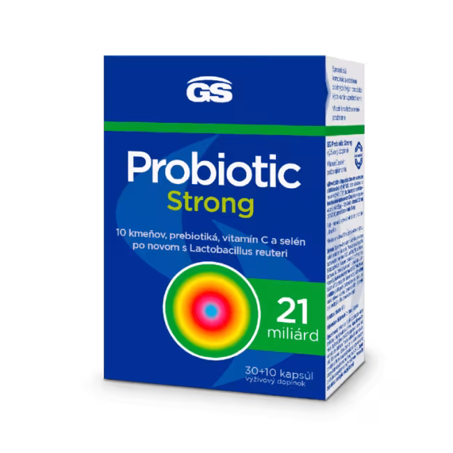 GS Probiotic Strong 40 kapsúl
