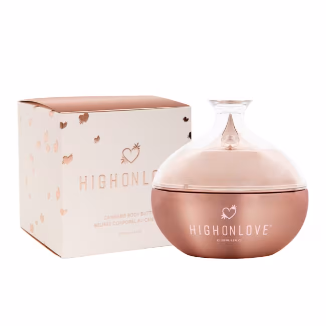 Telové maslo HIGH ON LOVE Cannabis 200 ml