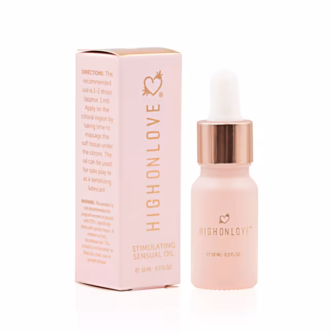 Olej stimulačný HIGH ON LOVE Mini Stimulating Sensual 10 ml