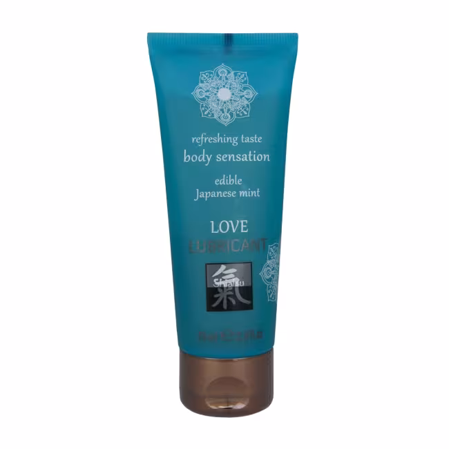 Lubrikačný gél HOT Shiatsu Love Japanese mint jedlý 75 ml