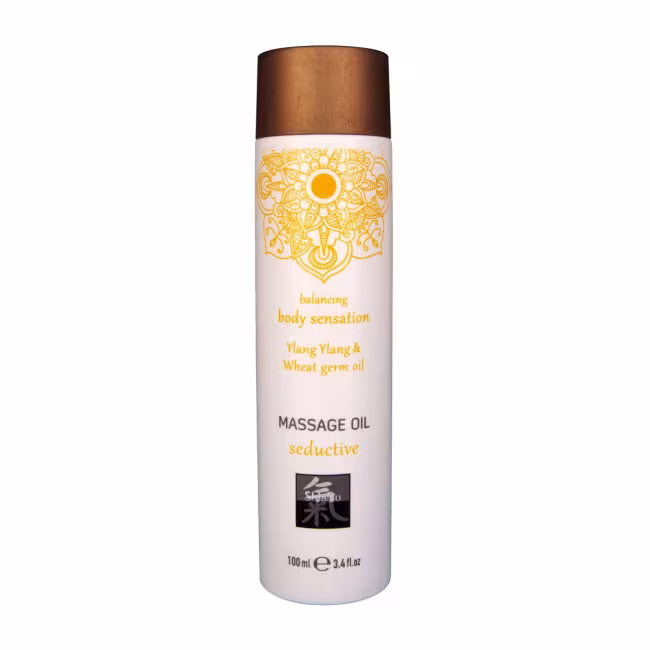 Olej masážny HOT Shiatsu seductive Ylang Ylang & Wheat Germ oil 100 ml