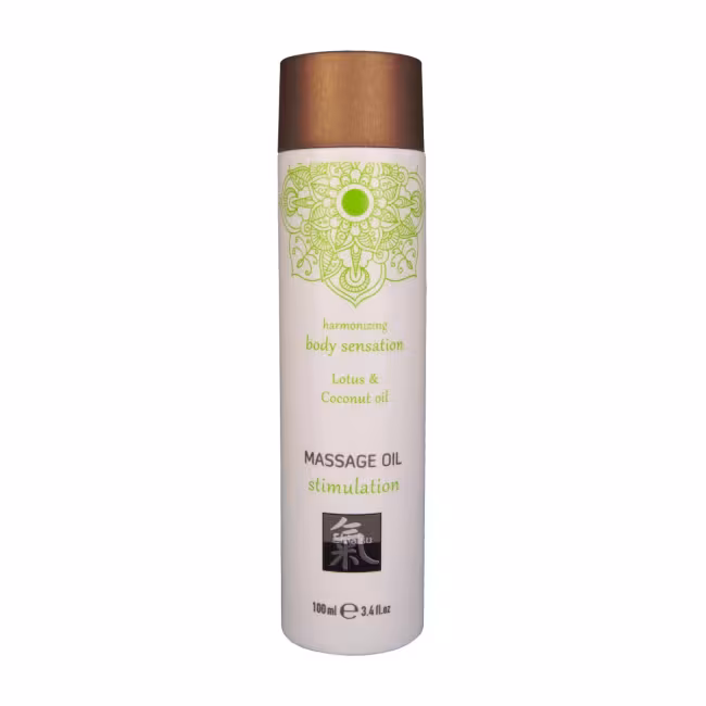 Olej masážny HOT Shiatsu stimulation Lotus & Coconut oil 100 ml