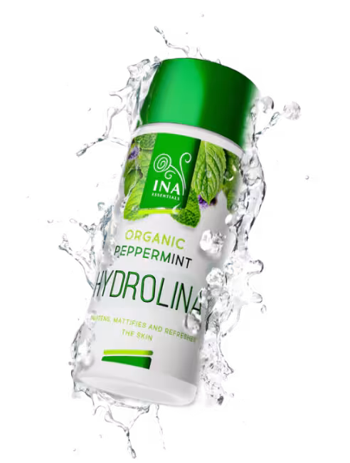 INA Essentials Hydrolina Organic mätová pleťová voda 150 ml