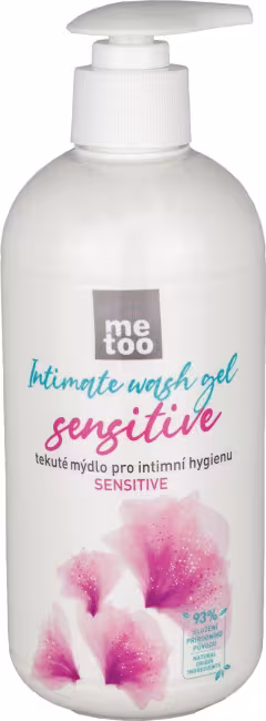 ME TOO Intímny gél Sensitive 500 ml
