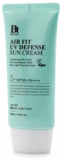 BENTON Air Fit UV Defense Sun Cream SPF 50+ 50 ml