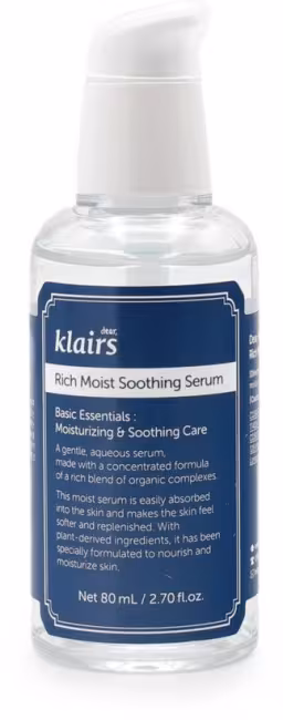 DEAR KLAIRS Rich Moist Soothing Serum 80 ml