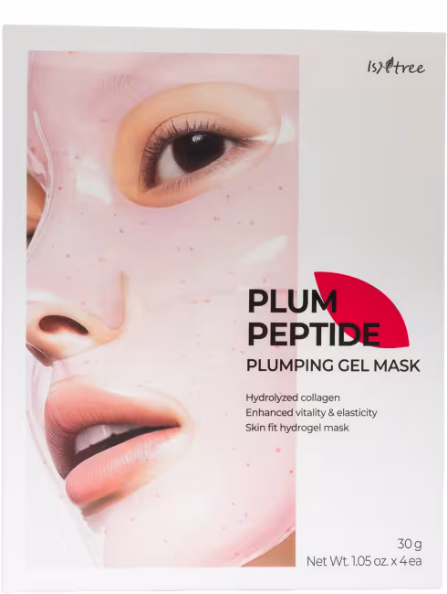 ISNTREE Plum Peptide Plumping Gel Mask 4× 30 g