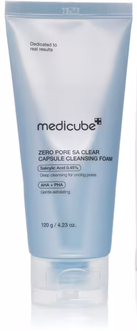 MEDICUBE Zero Pore Clearing Capsule Cleansing Foam 120 g