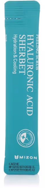 MIZON Hyaluronic Acid Sherbet Peeling Scrub 40× 5 g