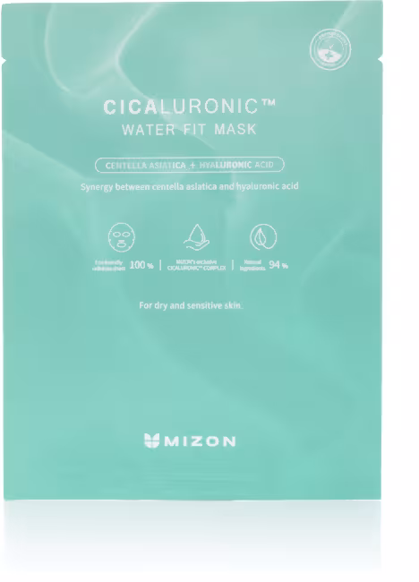 MIZON Cicaluronic Water Fit Mask 10× 24 g