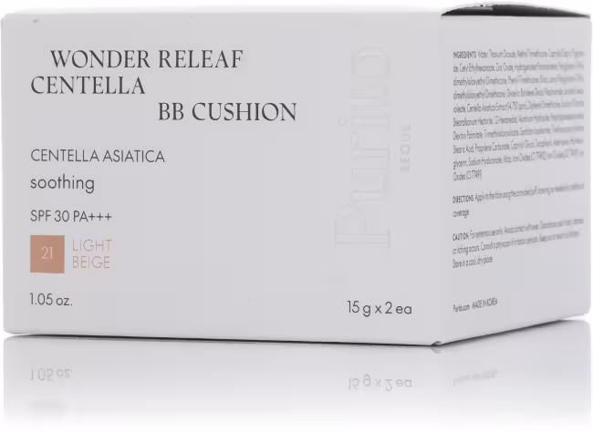 PURITO Wonder Releaf Centella BB Cushion 21 Light Beige 15 g